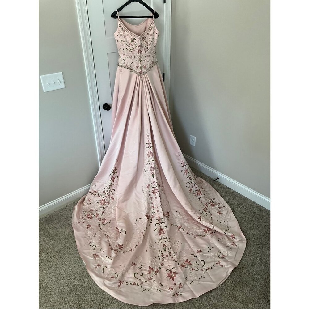 Mary's Bridal Pink Wedding Dress